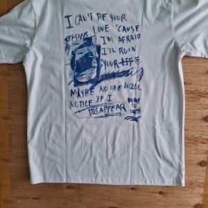 Kaos Putih Desain Wave To Earth