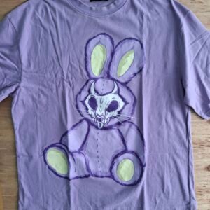 Kaos Purple Bunny Boxy