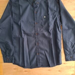 Kemeja Navy Stylish Bahan Adem